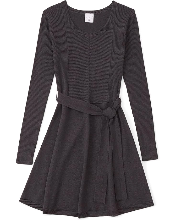 Abercrombie Kids Belted Fit-and-Flare Sweaterdress (Little Kids/Big Kids) 1 Abercrombie Kids Belted Fit-and-Flare Sweaterdress (Little Kids/Big Kids)