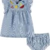 ANDY & EVAN KIDS Seersucker Dress (Infant)